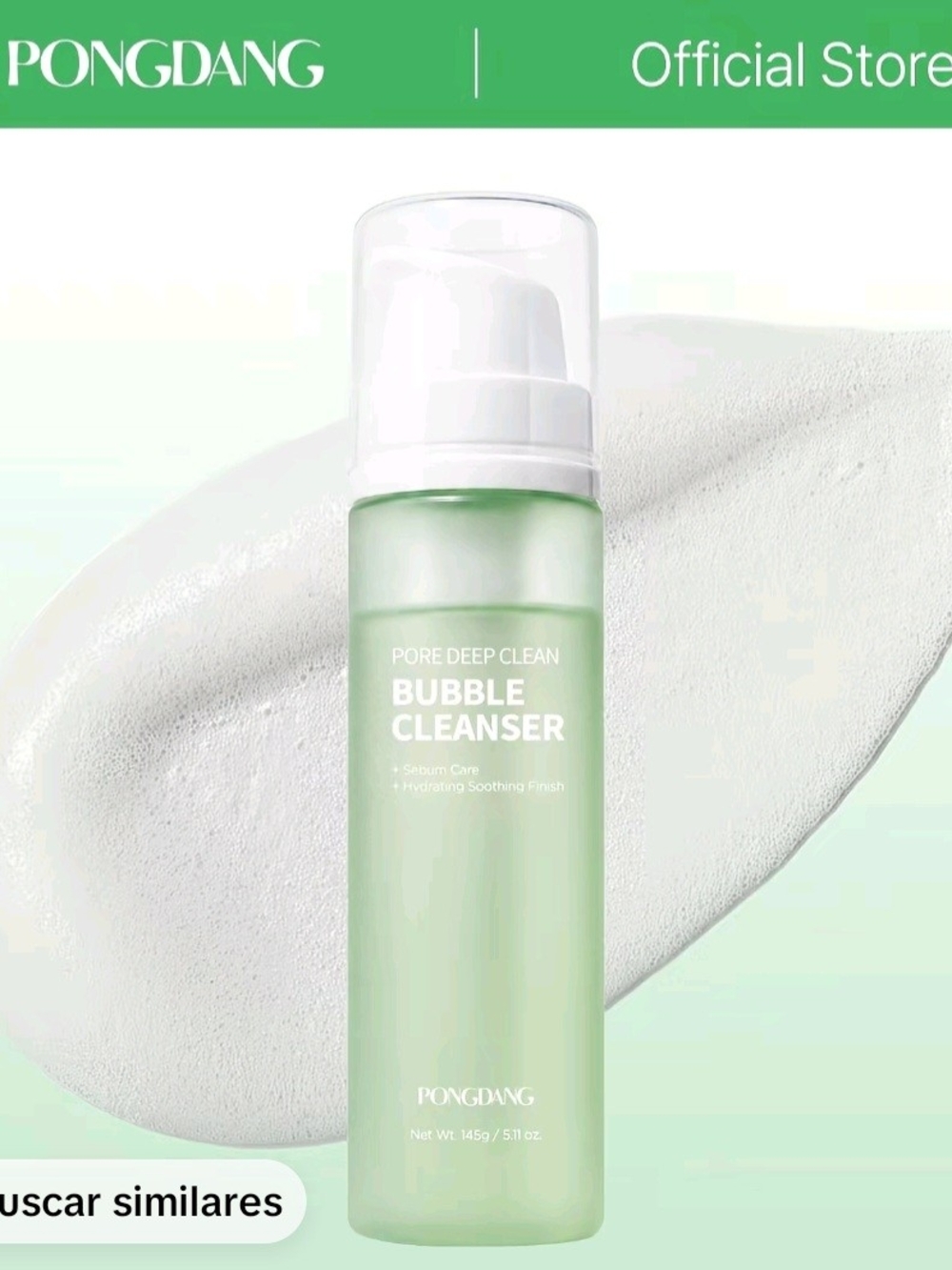 Pore Deep Clean Bubble Cleanser — Light Green